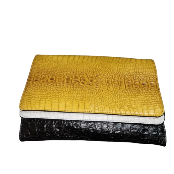 PARFOIS Crocodile pattern  leather handbag - Picture 4 of 13